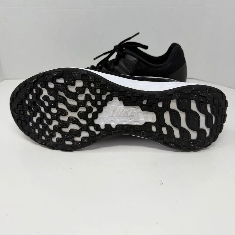 Nike Revolution 6 Next Nature Running Shoes Black/ White Men's Sz 10 US No Box